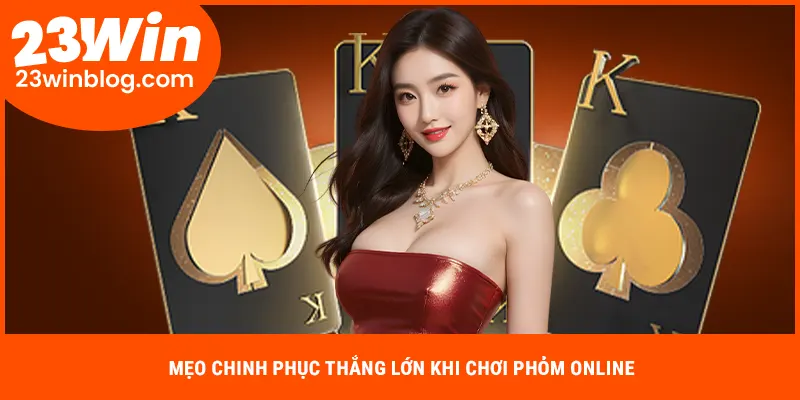 Mẹo chinh phục thắng lớn khi chơi phỏm online 23Win